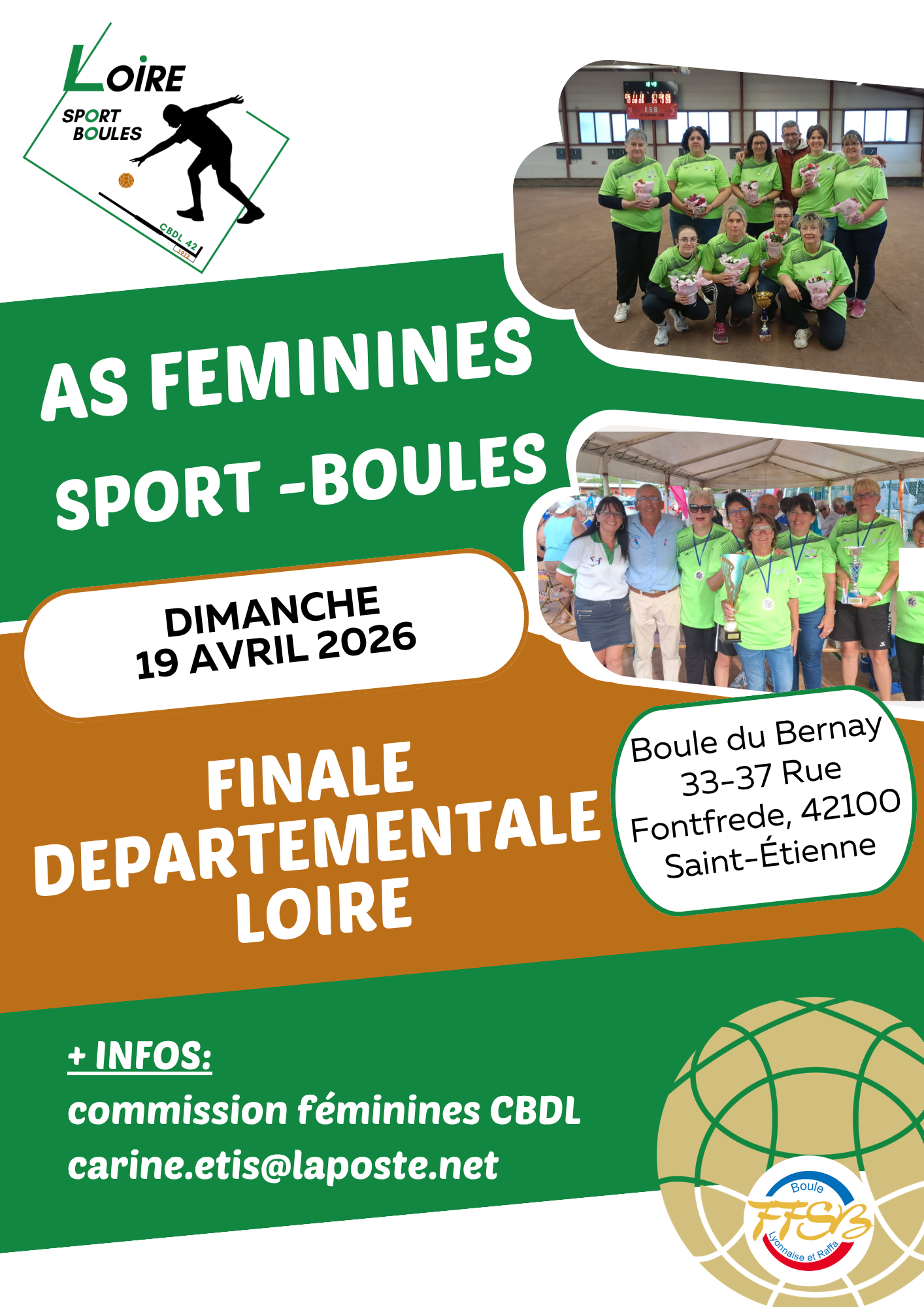 AFFICHE AS Féminines